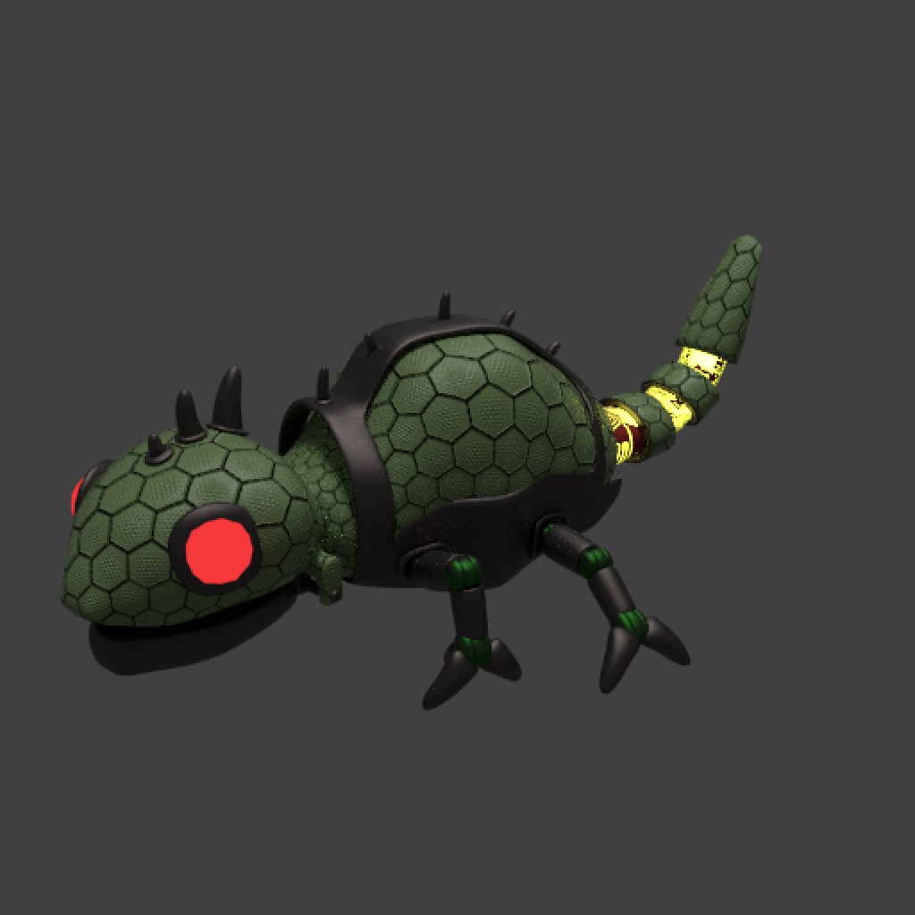 Karl the Robot Lizard preview image 1